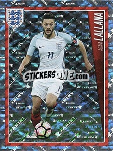 Sticker Adam Lallana - Football 2017 n. 46 - Panini