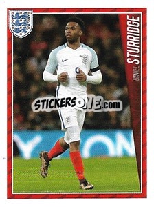 Sticker Daniel Sturridge - Football 2017 n. 50 - Panini