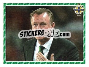 Sticker Michael O'Neill - Football 2017 n. 54 - Panini