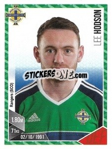 Sticker Lee Hodson - Football 2017 n. 60 - Panini