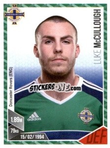 Sticker Luke McCullough - Football 2017 - Panini