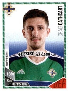 Figurina Craig Cathcart - Football 2017 - Panini