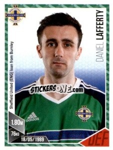 Sticker Daniel Lafferty - Football 2017 - Panini