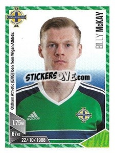 Sticker Billy Mckay - Football 2017 - Panini