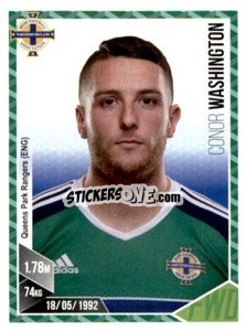 Sticker Conor Washington - Football 2017 n. 86 - Panini