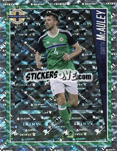 Sticker Gareth McAuley - Football 2017 - Panini