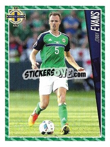 Sticker Jonny Evans - Football 2017 n. 90 - Panini
