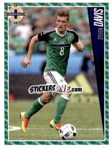 Sticker Steven Davis - Football 2017 n. 95 - Panini