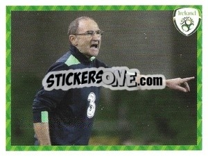 Sticker Martin O'Neill - Football 2017 n. 100 - Panini