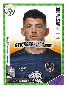 Sticker Keiren Westwood - Football 2017 n. 102 - Panini
