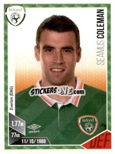 Sticker Séamus Coleman - Football 2017 n. 104 - Panini