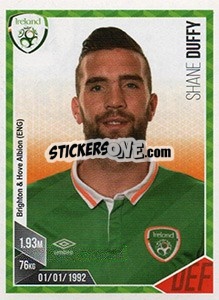 Sticker Shane Duffy - Football 2017 n. 109 - Panini