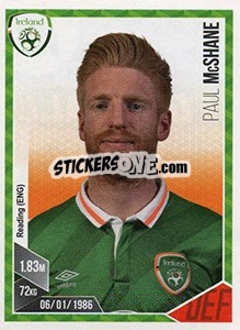 Sticker Paul McShane - Football 2017 - Panini