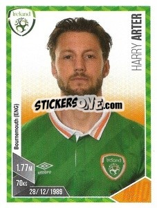 Sticker Harry Arter - Football 2017 - Panini