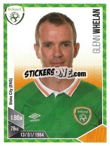 Sticker Glenn Whelan - Football 2017 - Panini