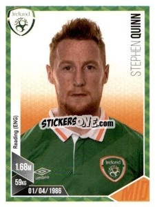 Sticker Stephen Quinn - Football 2017 n. 123 - Panini