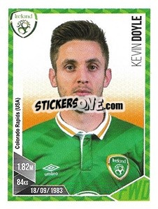 Sticker Kevin Doyle - Football 2017 n. 128 - Panini
