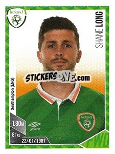 Sticker Shane Long - Football 2017 n. 130 - Panini