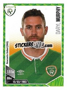 Sticker Daryl Murphy - Football 2017 n. 132 - Panini