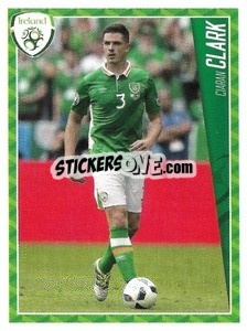 Sticker Ciaran Clark - Football 2017 n. 134 - Panini