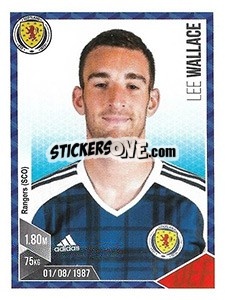Sticker Lee Wallace - Football 2017 n. 159 - Panini
