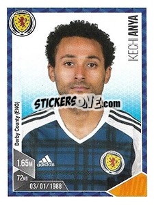 Sticker Ikechi Anya - Football 2017 n. 160 - Panini