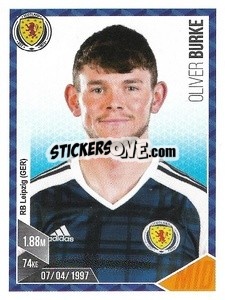 Figurina Oliver Burke - Football 2017 - Panini