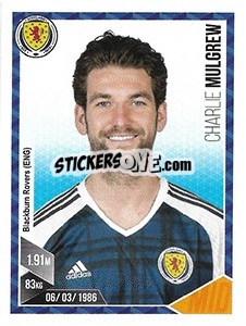 Sticker Charlie Mulgrew - Football 2017 n. 172 - Panini