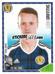 Sticker Leigh Griffiths - Football 2017 n. 175 - Panini