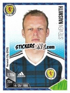 Sticker Steven Naismith - Football 2017 n. 177 - Panini
