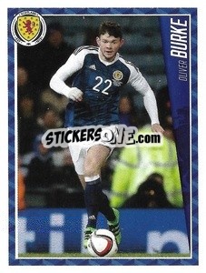 Sticker Oliver Burke - Football 2017 n. 189 - Panini