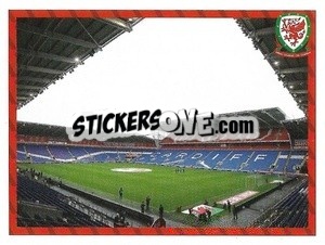 Sticker Cardiff City Stadium - Football 2017 - Panini