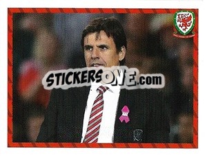 Sticker Chris Coleman - Football 2017 n. 192 - Panini