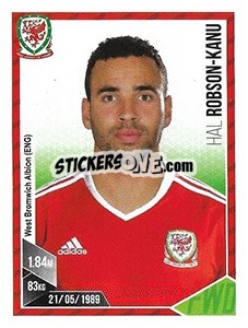 Sticker Hal Robson-Kanu - Football 2017 n. 221 - Panini
