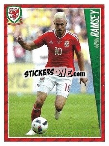 Sticker Aaron Ramsey - Football 2017 n. 234 - Panini
