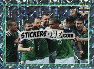 Sticker Northern Ireland - Football 2017 - Panini