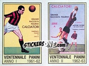 Sticker 1961-62 / 1962-63 - Calciatori 1980-1981 - Panini