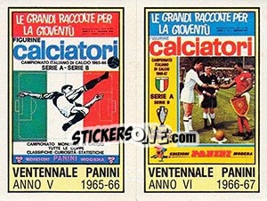 Sticker 1965-66 / 1966-67 - Calciatori 1980-1981 - Panini