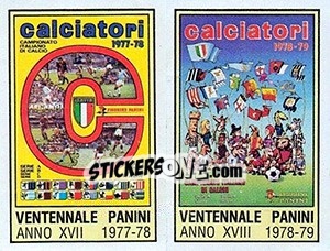 Sticker 1977-78 / 1978-79 - Calciatori 1980-1981 - Panini