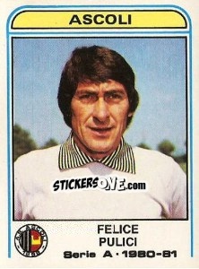 Figurina Felice Pulici - Calciatori 1980-1981 - Panini