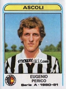 Sticker Eugenio Perico - Calciatori 1980-1981 n. 27 - Panini