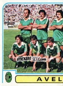 Sticker Squadra (puzzle 1) - Calciatori 1980-1981 - Panini