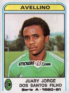 Sticker Juary Jorge Dos Santos Filho - Calciatori 1980-1981 n. 50 - Panini
