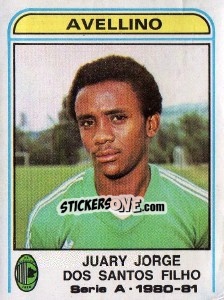 Sticker Juary Jorge Dos Santos Filho - Calciatori 1980-1981 - Panini