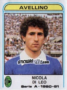 Cromo Nicola Di Leo - Calciatori 1980-1981 - Panini