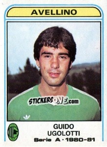 Sticker Guido Ugolotti - Calciatori 1980-1981 - Panini