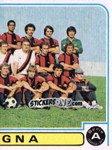 Figurina Squadra (puzzle 2) - Calciatori 1980-1981 - Panini