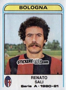 Sticker Renato Sali - Calciatori 1980-1981 n. 61 - Panini