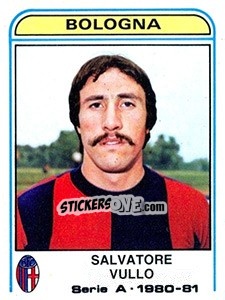 Cromo Salvatore Vullo - Calciatori 1980-1981 - Panini