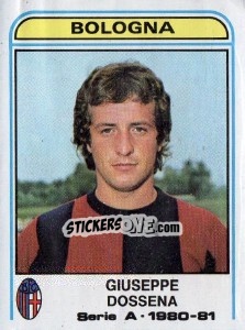 Sticker Giuseppe Dossena - Calciatori 1980-1981 n. 66 - Panini
